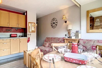 Apartment in Les Menuires mit Skizugang