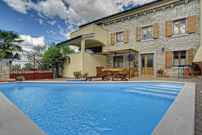 Ferienhaus in Brščići mit privatem Pool