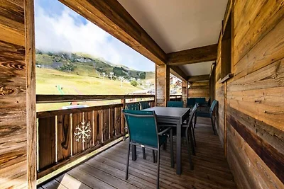 Apartment in La Toussuire mit Zugang zu den...