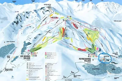 Wohnung in Frankreich mit Bergblick