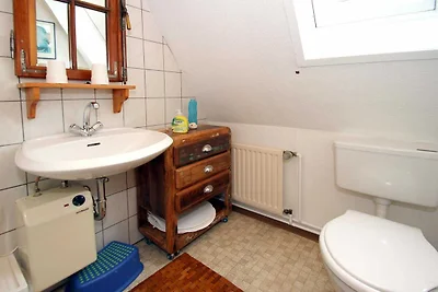 Ferienhaus Toms Hütte mit Terrasse in Dornum