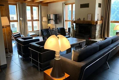 Chalet in Bonnenuit mit Blick auf den Grand...