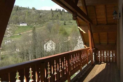 Magnifico chalet in legno con sauna