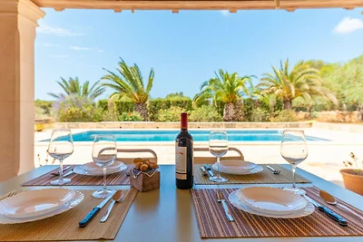 Els Garrovers - Villa Con Piscina Privada