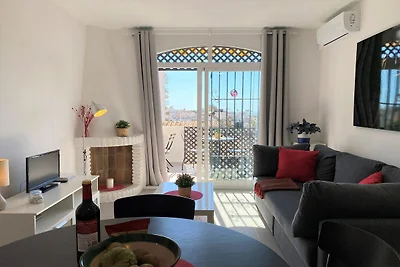 Wohnung in Nerja mit Meerblick und Pools