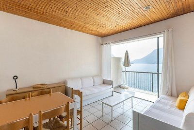 Scenic apartment in Pognana Lario with large...