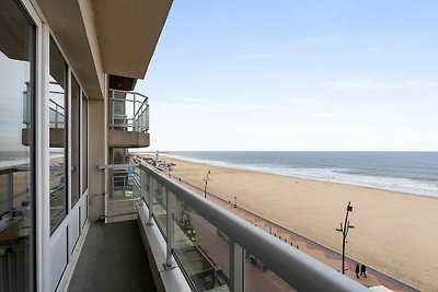 Rustig appartement met uitzicht op zee