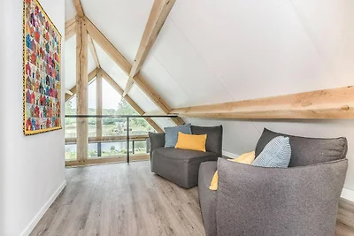 Luksusowy wiejski azyl ze stawem dla 6 osób