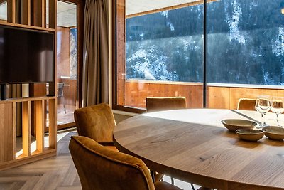 Spacious apartment with sauna, ski area at 60...