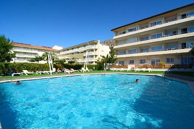 Appartement voor vier personen met één kamer