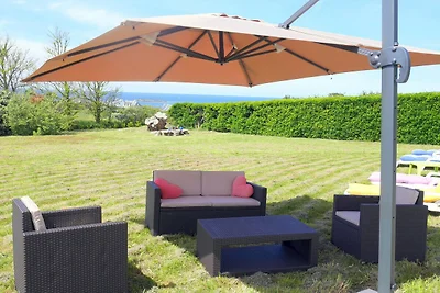 Panorama-Meerblick-Refugium in der Bretagne