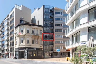 Apartment mit seitlichem Meerblick in Ostende