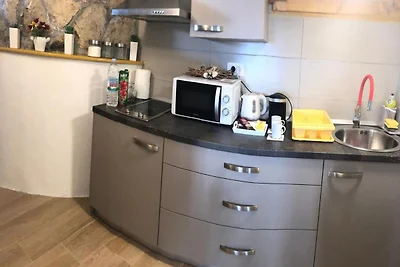 Apartment mit einem Schlafzimmer und Terrasse