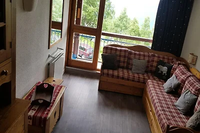 Wohnung in Les Arcs mit Bergblick