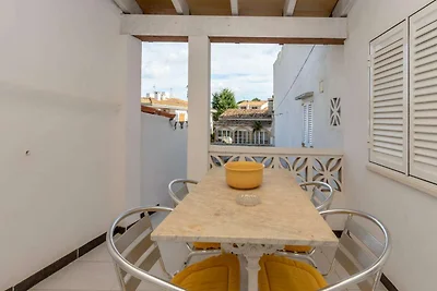 Meerblick-Apartment in Alcúdia mit Balkon