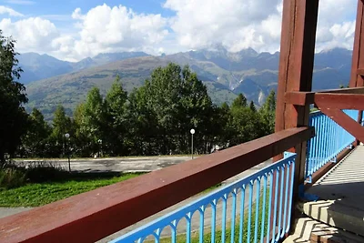 Wohnung in Les Arcs mit Bergblick