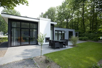Luxurious house with a gas fireplace