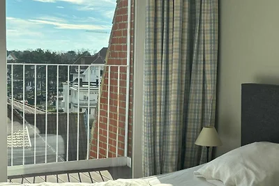 Stijlvol appartement direct aan het strand