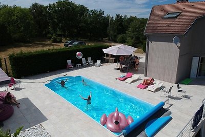 Geräumiges Ferienhaus mit nordischem Spa