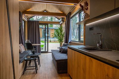 Leuke tiny house op een vakantiepark