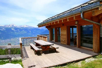 Chalet in Veysonnaz mit Whirlpool