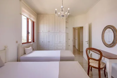 Villa mit Whirlpool, Aussicht in Rethymno