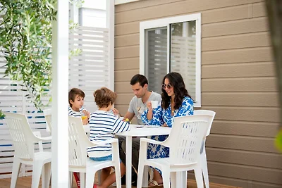 MobileHome in Rabac mit gemeinsamen Pool