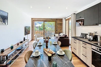 Apartment in Morzine mit Bergblick