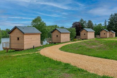 Nieuw tiny house met uitzicht op het meer