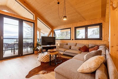 Chalet superior con sauna y jacuzzi.