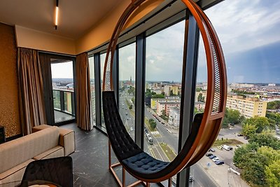 Luxe appartement, zwembad, jacuzzi, Szczecin.