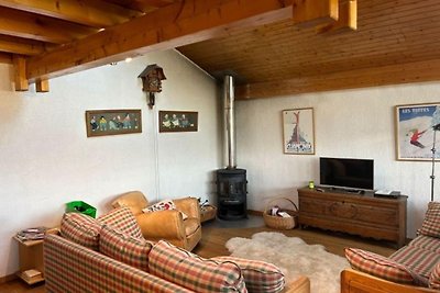 Chalet in Veysonnaz mit Bergblick