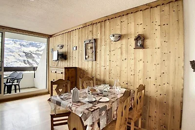 Apartment in Les Menuires mit Ski-Zugang