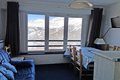 Apartment in den Alpen mit Skischränken