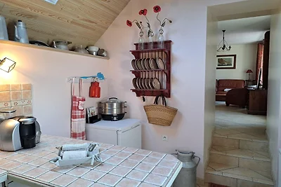 Stenen huis in Bretagne aan zee