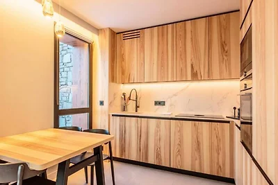 Apartment in Les Arcs mit Spa und Blick auf d...