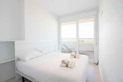 Appartement in Canet met zwembad en spa