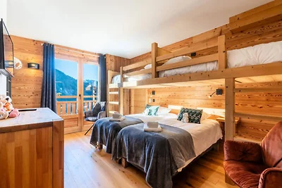 Chalet in Grand-Bornand mit Sauna & Blick