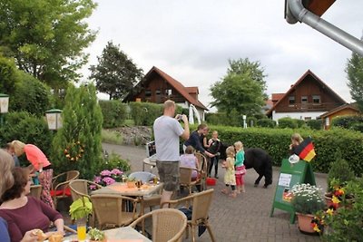 Ferienwohnung mit Ofen im grünen Bruchttal