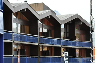 Apartment in Villards mit Blick auf das Tal