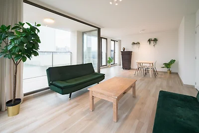 Premium-Stadtrefugium mit Balkon für 12...