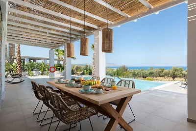 Privé villa-vakantie op Rhodes voor 8