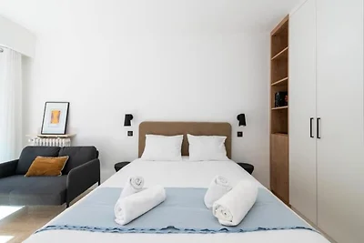 Studio mit Terrasse, 2 Minuten von der Croise...