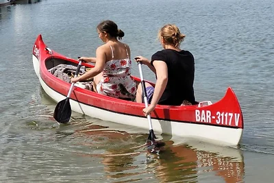 Con sauna y barco en el lago "C"