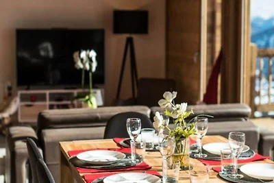 Apartment in Les Retenues Ski-in/Ski-out