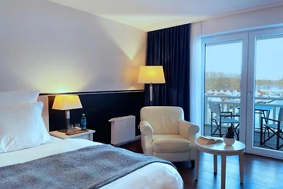 Hafendorf Sonntag Doppelzimmer mit Seeblick