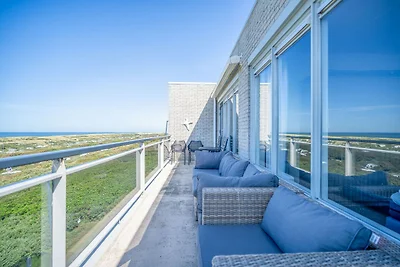 4-Personen-Apartment mit Meerblick