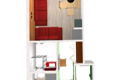 Schöne Zweizimmerwohnung in Pistennähe