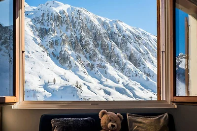 Apartment in Tignes mit Blick auf den...