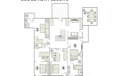 Chalet in La Clusaz mit Innenpool